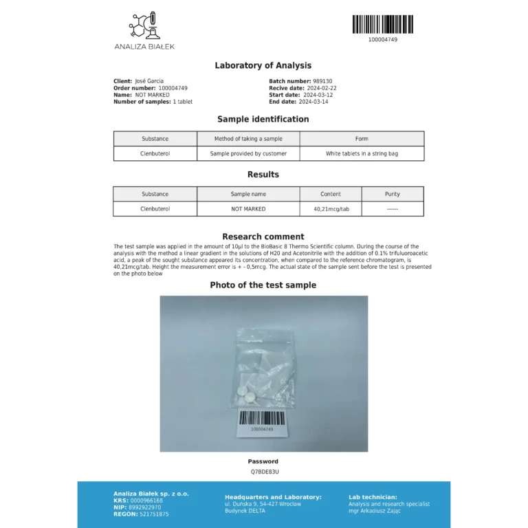 Clenbutos 40mcg driada medical