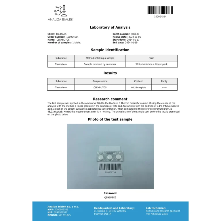 Clenbutos 40mcg driada medical